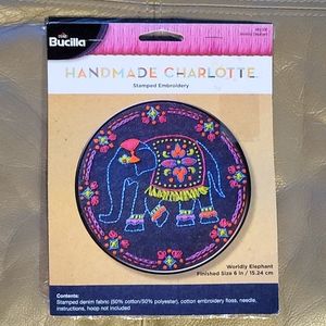 Handmade Charlotte Stamped Embroidery
